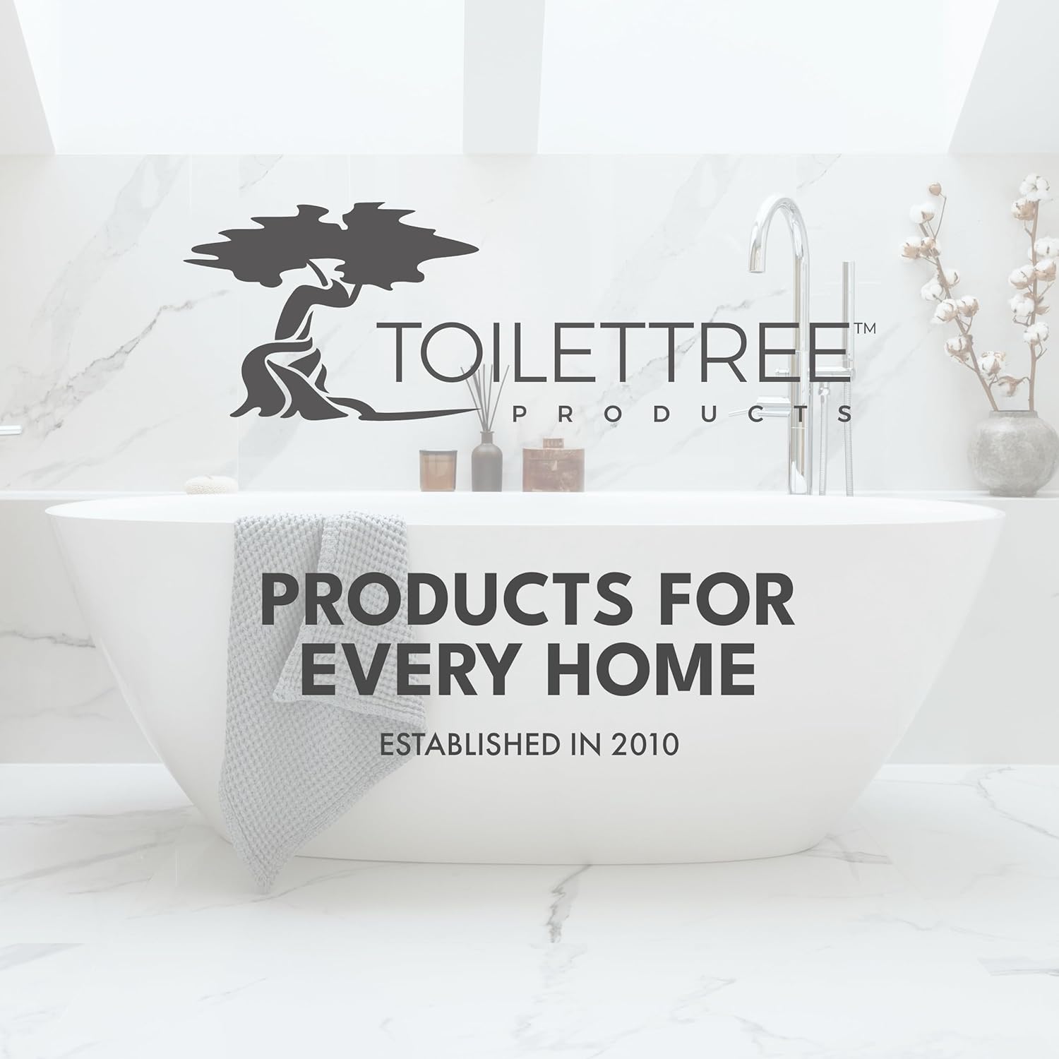 Luxury LED Fogless Shower Mirror by Toilettree Products