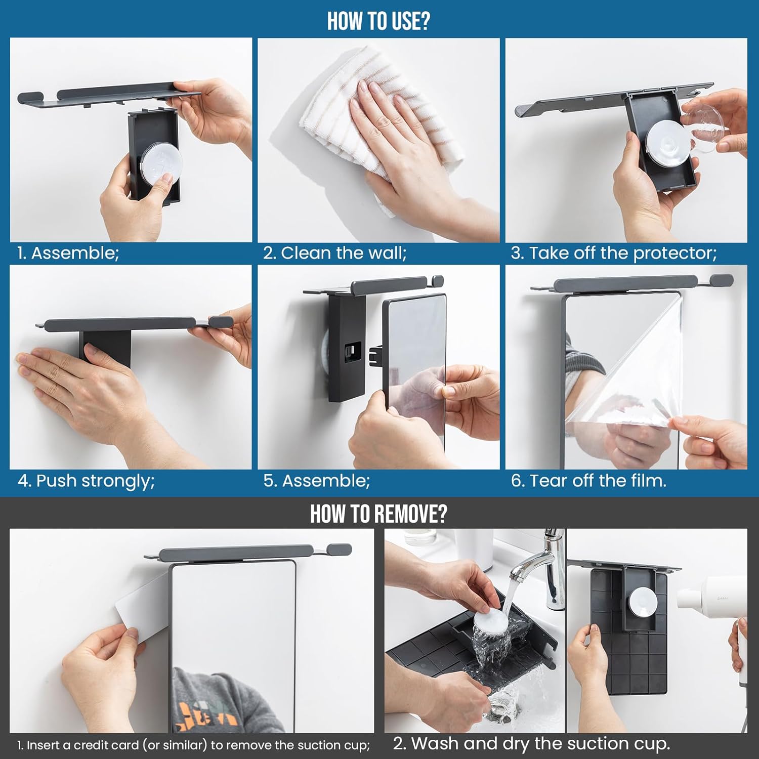 Taili Shower Mirror