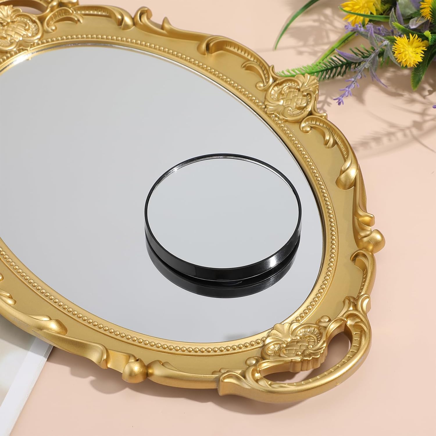 Luxshiny Compact Mirror Travel Kit