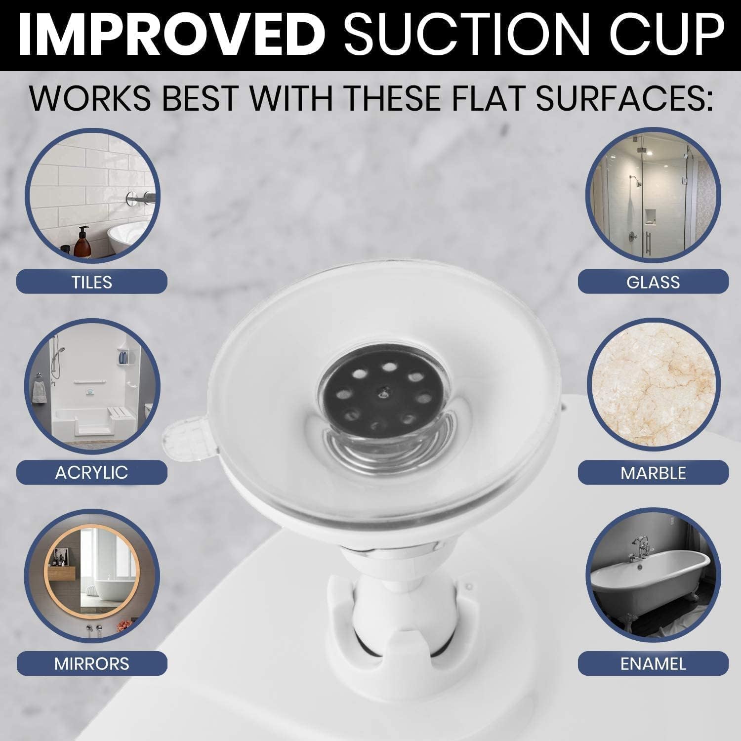 Mirrorvana Dual Anti-Fog Shower Mirror