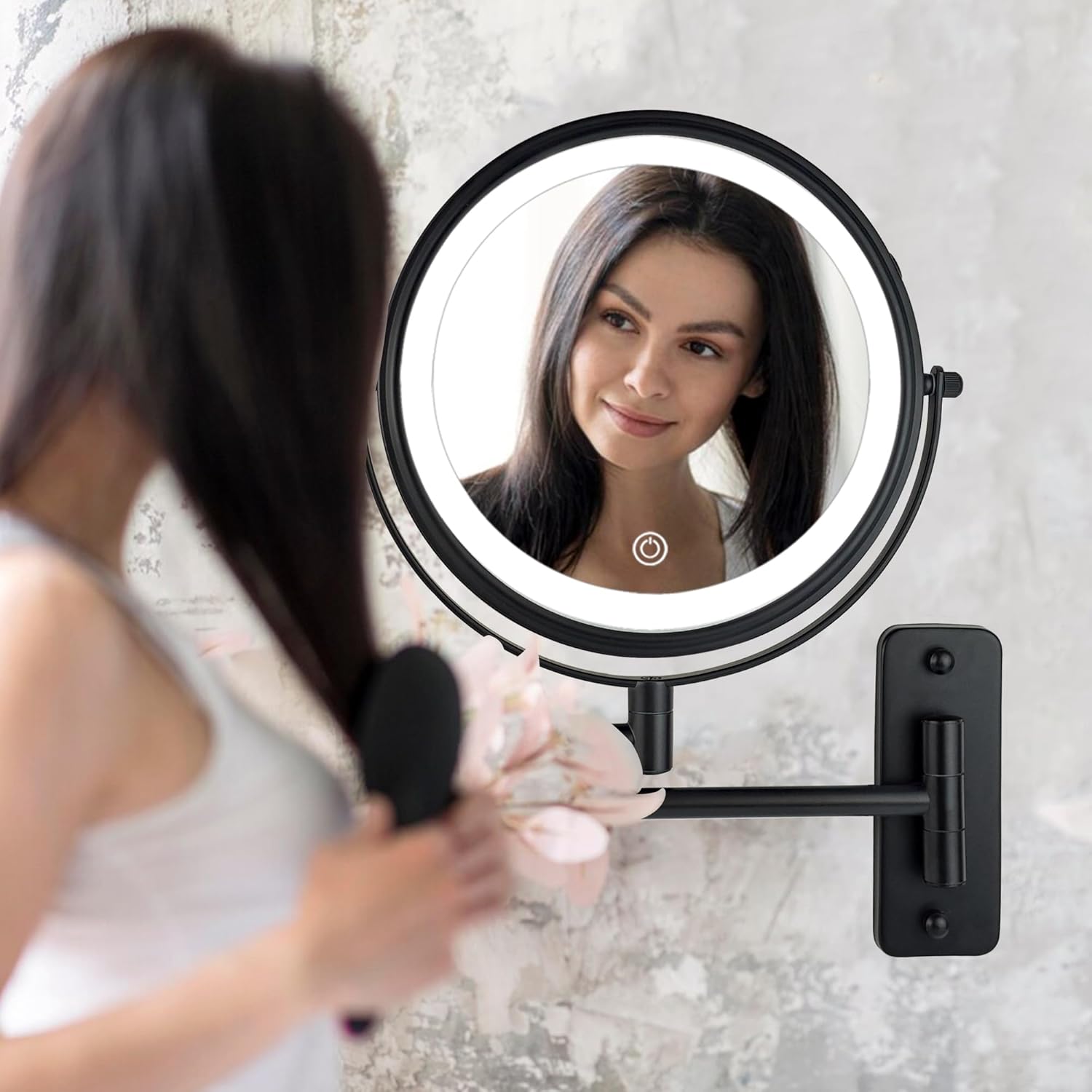 JANEEVA Lighted Makeup Mirror