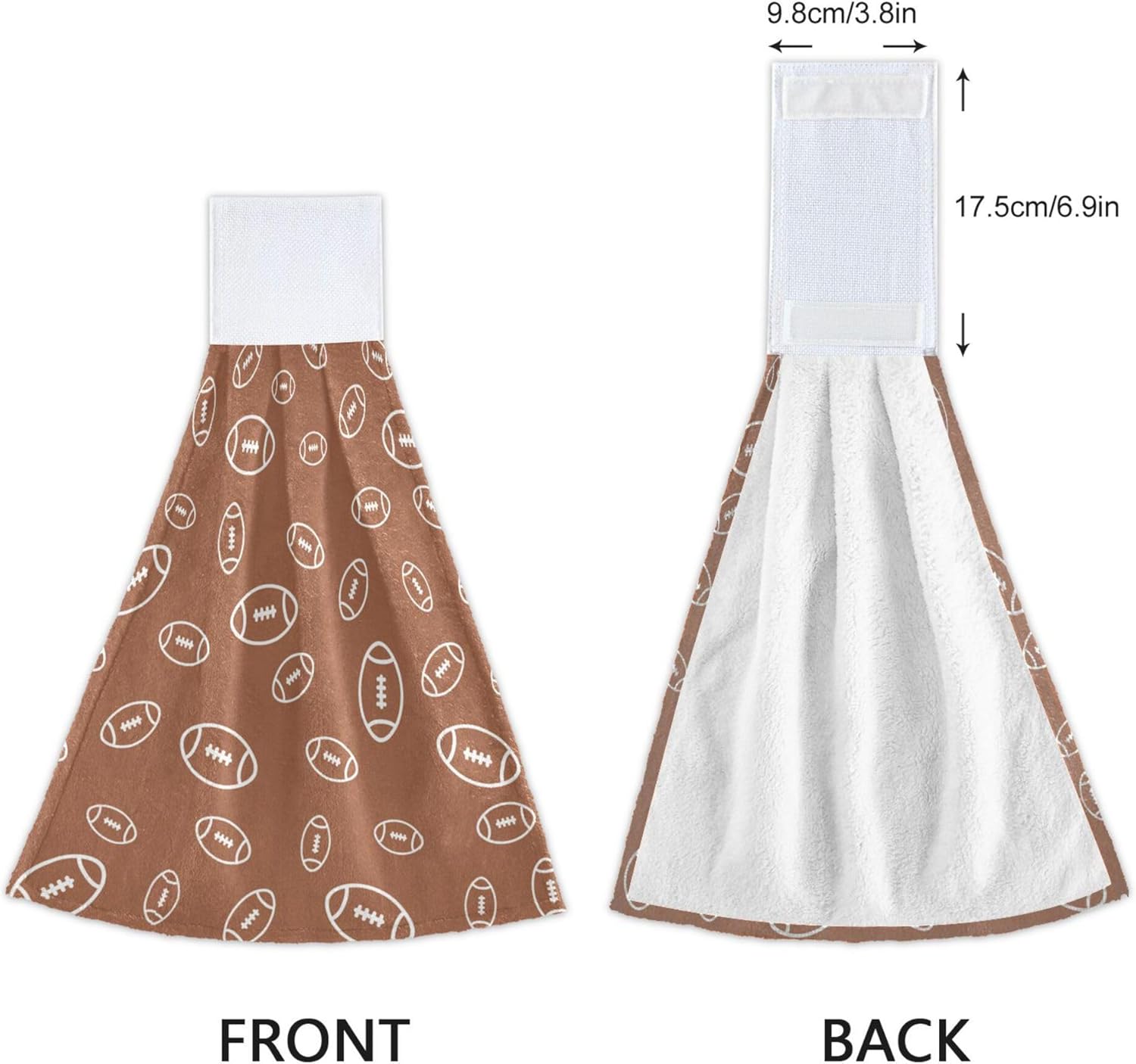 Fast-Dry Coral Fleece Towels Set of 2