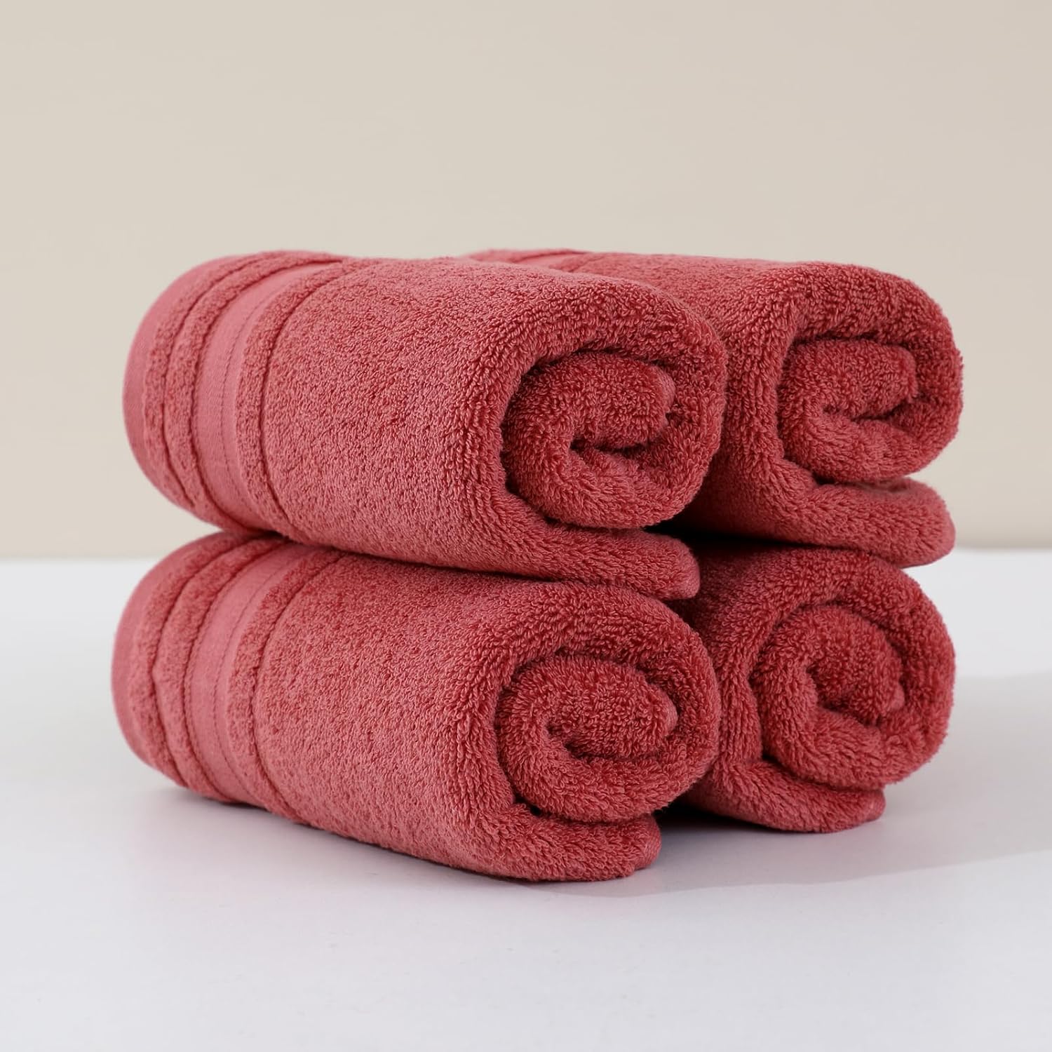 Valentines Day Special 4-Piece Hand Towels Soft Quick Dry