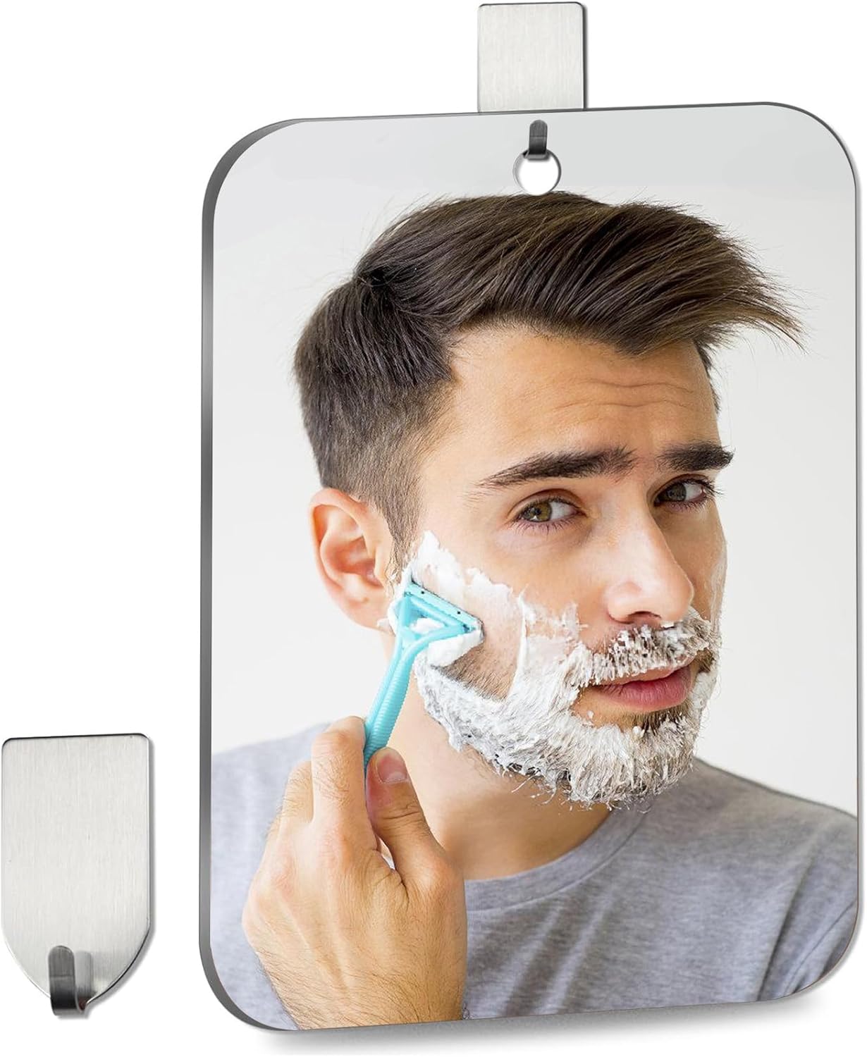 Frameless Medium Shower Mirror