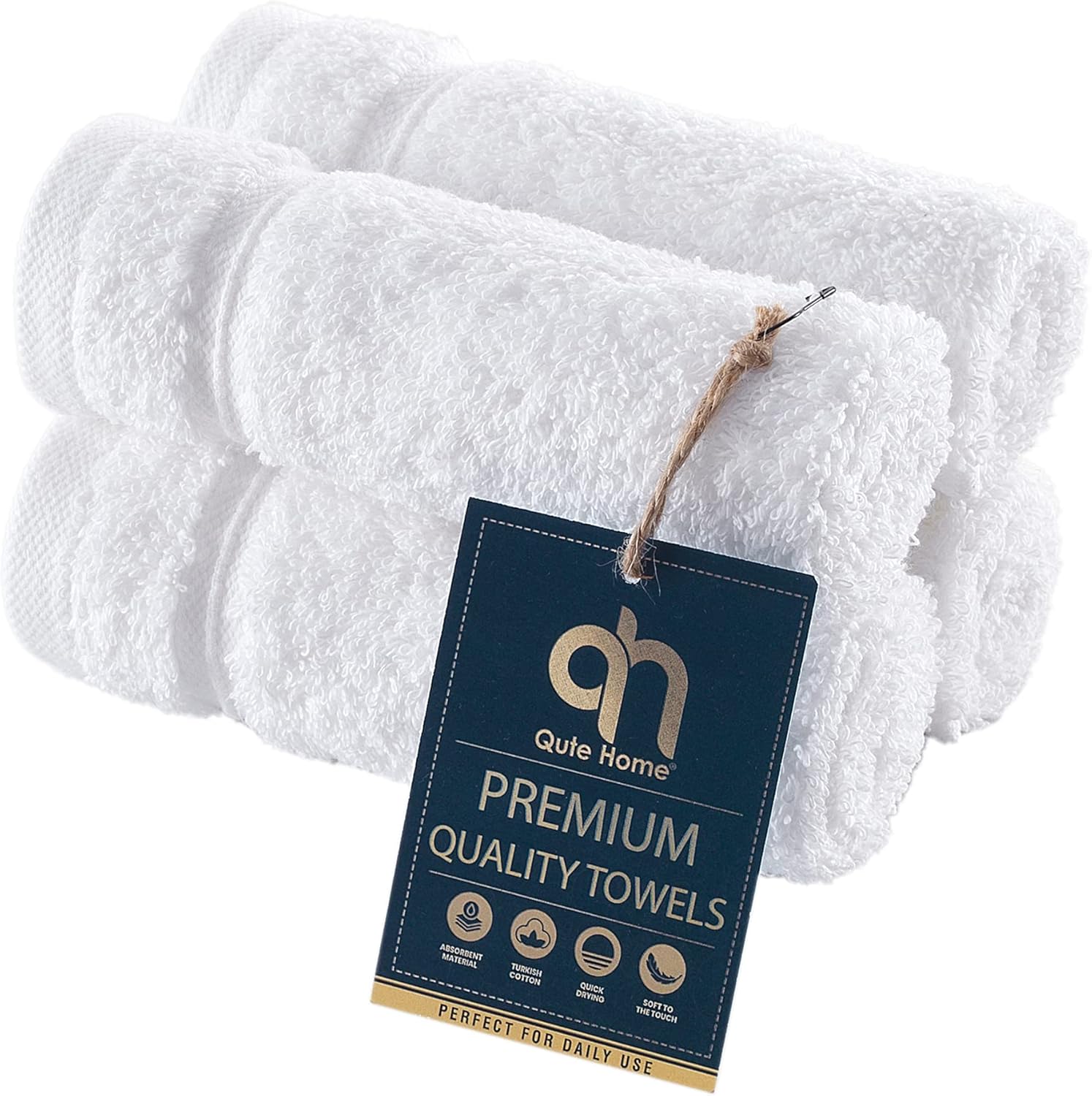 Premium 100 Turkish Cotton Towels Set for Luxury Bathroom Experience