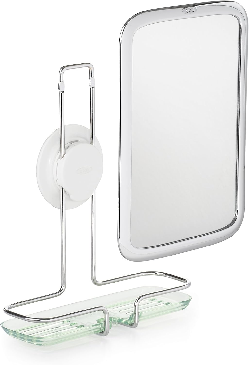 OXO Fogless Shower Mirror Chrome 68x25x10 Inch