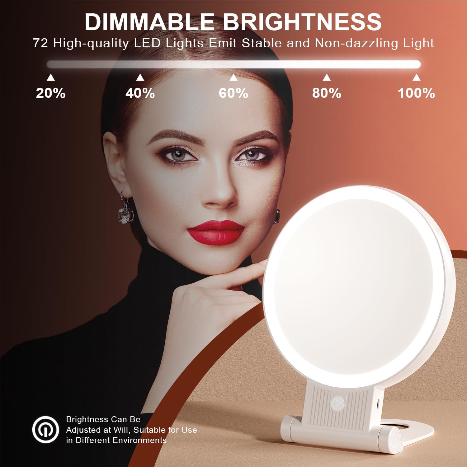Versatile 1X 30X Magnifying Mirror for Travelers and Professionals