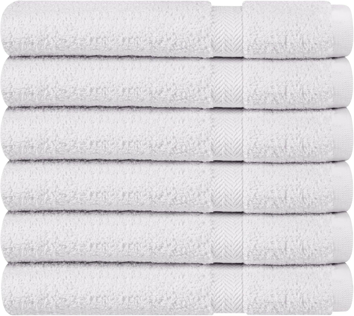 T L Towel and Linen Mart 6 Pack Bath Towel Set