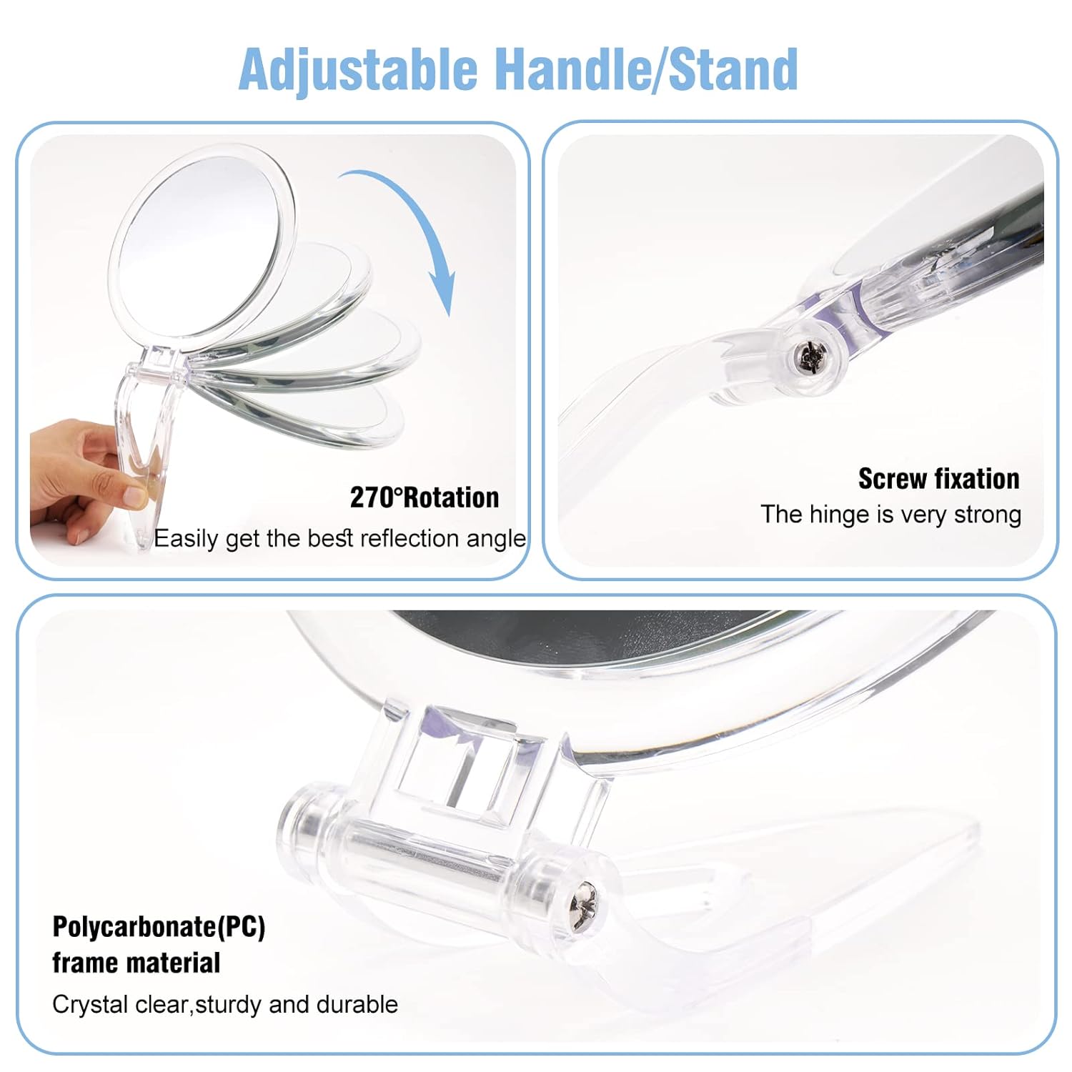 JMH Travel Magnifying Mirror