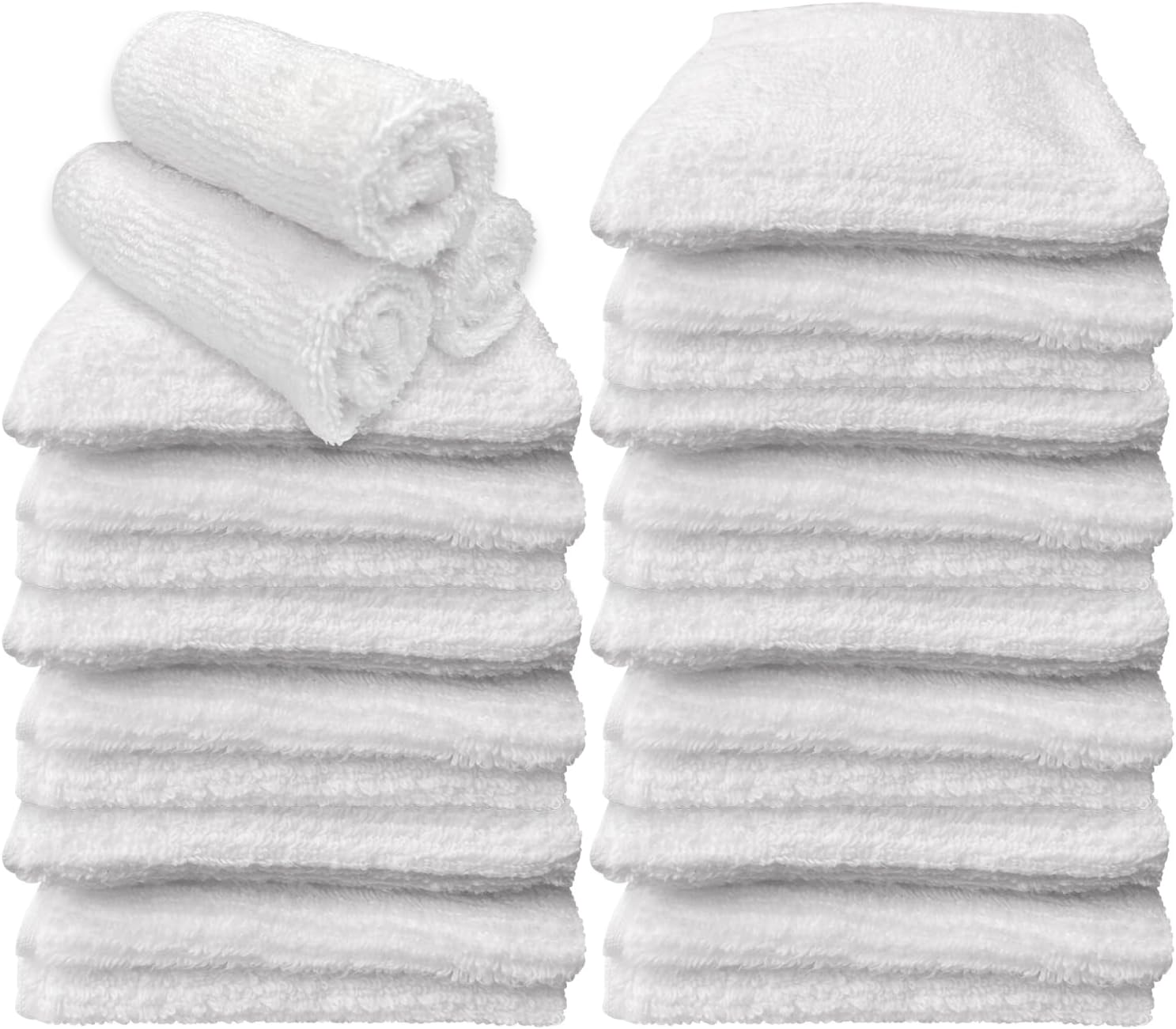 Luxury Ultra-Soft 12x12 Zero Twist Pack of 24