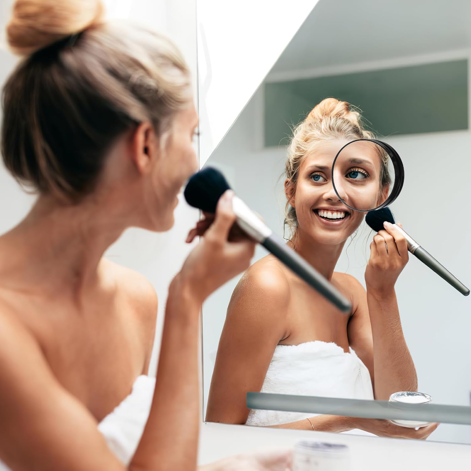 Luxshiny Compact Mirror Travel Kit