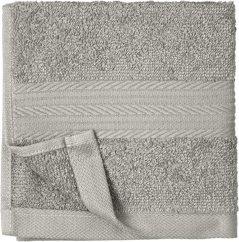 12-Pack of Soft Cotton Washcloths