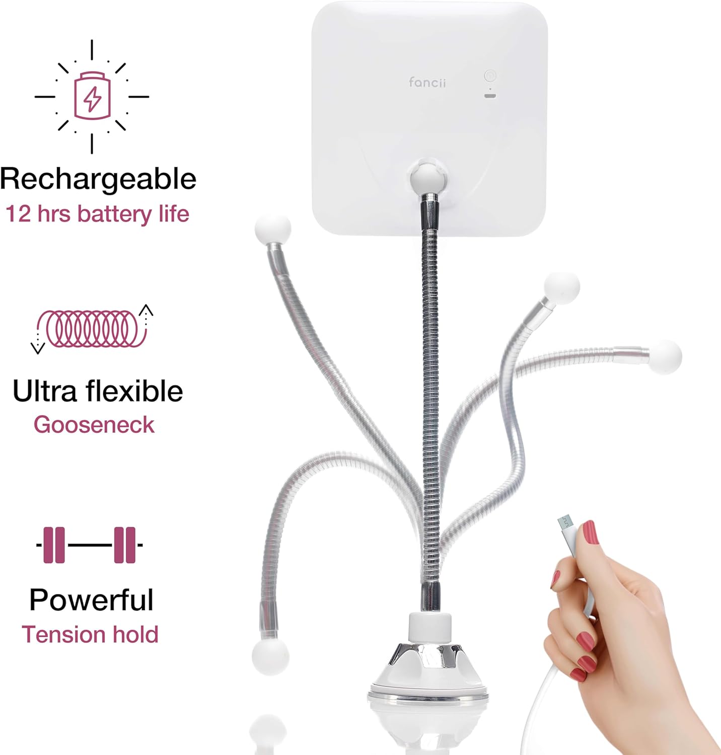 10x Flexible Gooseneck Magnifying Mirror