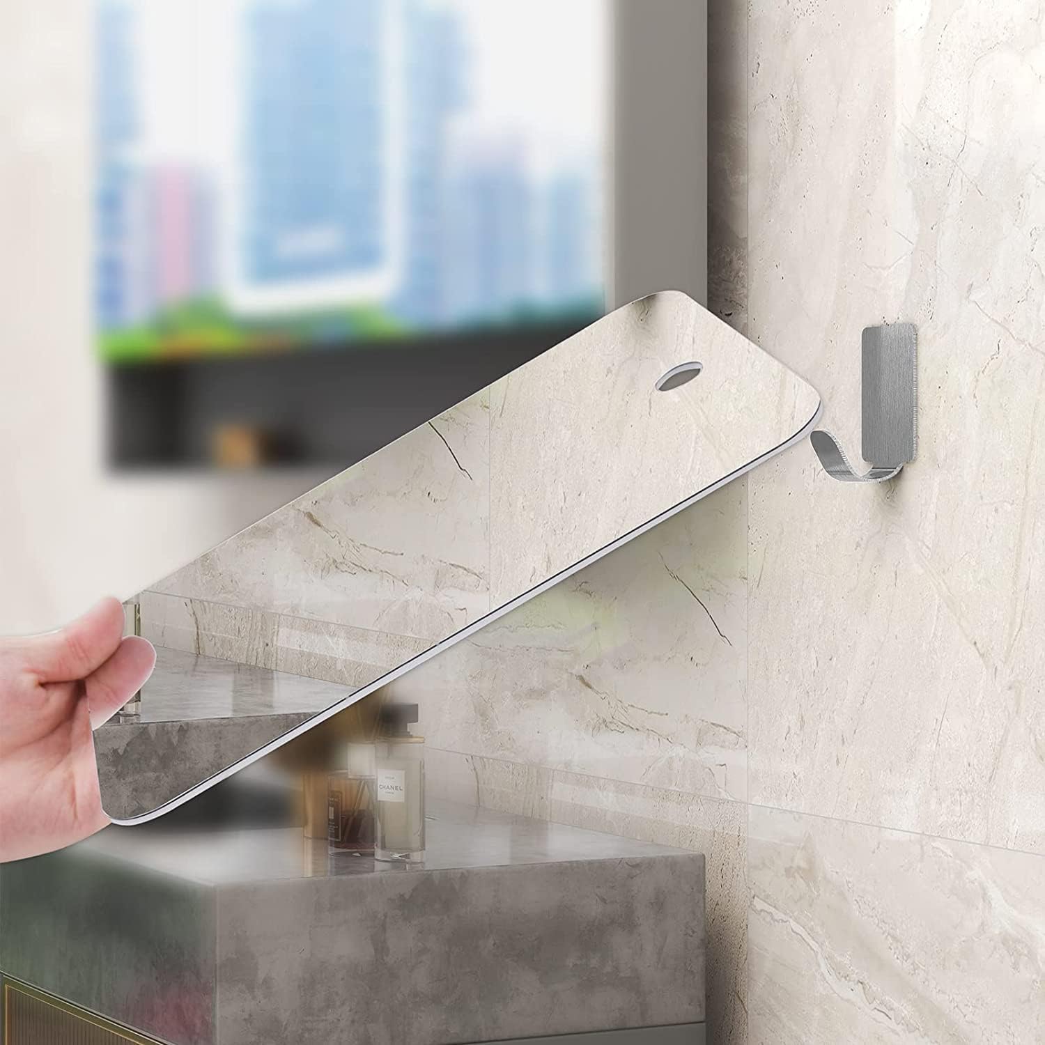 XoYo - Fog-Free Shower Mirror LargeSmall