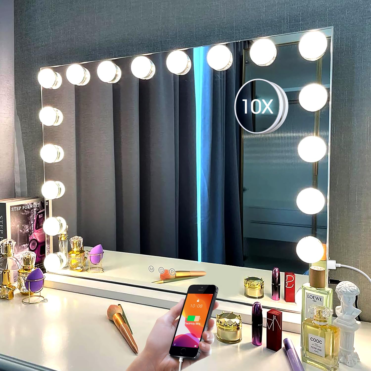 Kottova Vanity Mirror with Lights Large Makeup Mirror