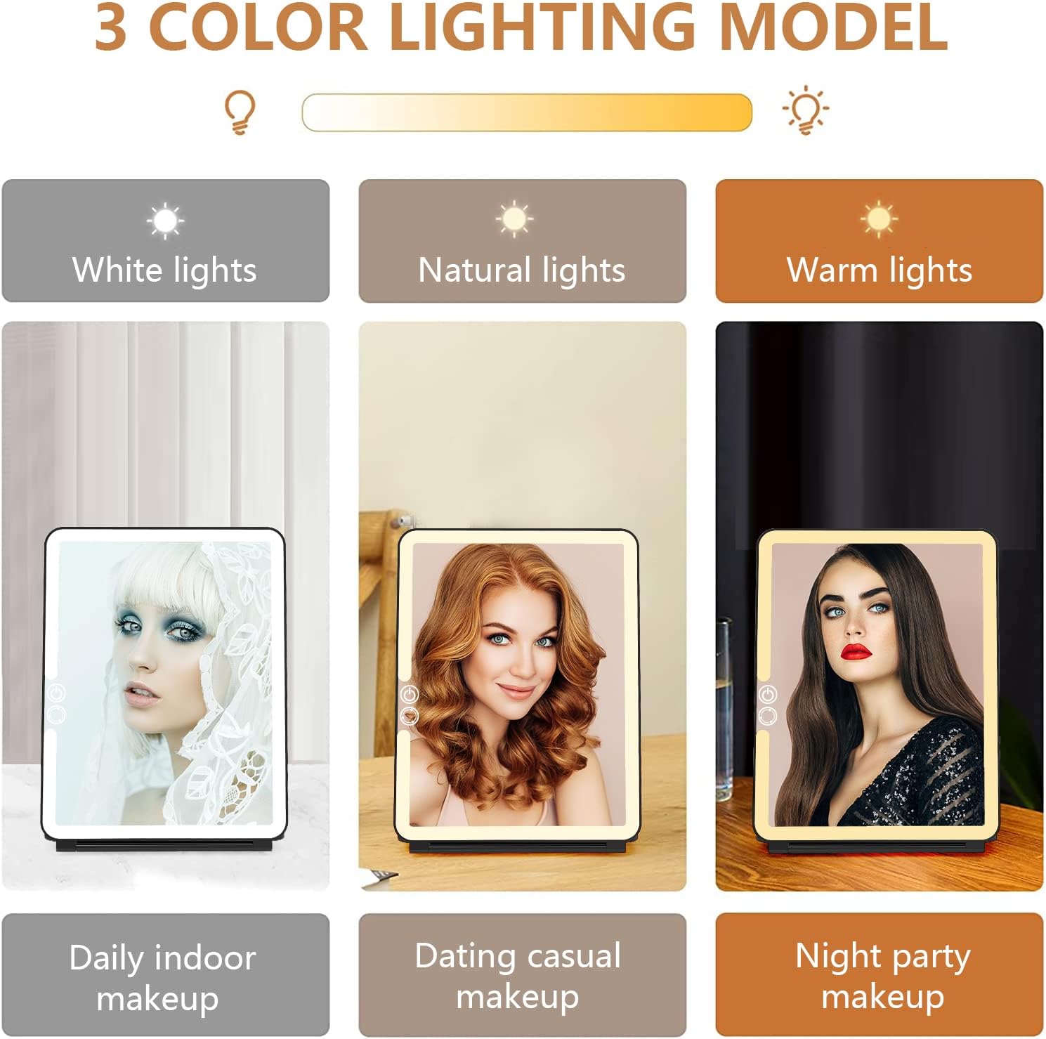Weily Portable Travel Makeup Mirror