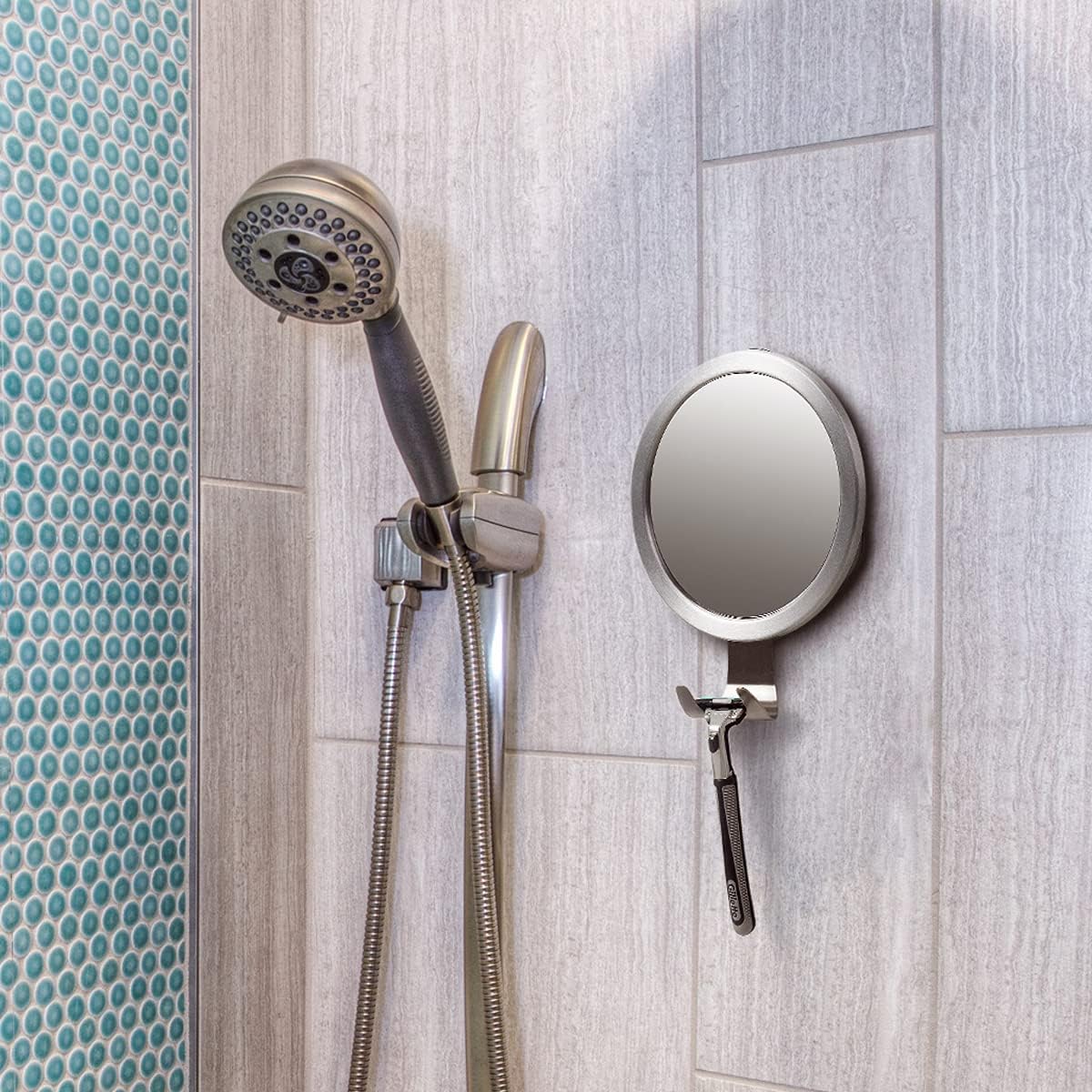 Ettori Shower Mirror for Easy Shaving