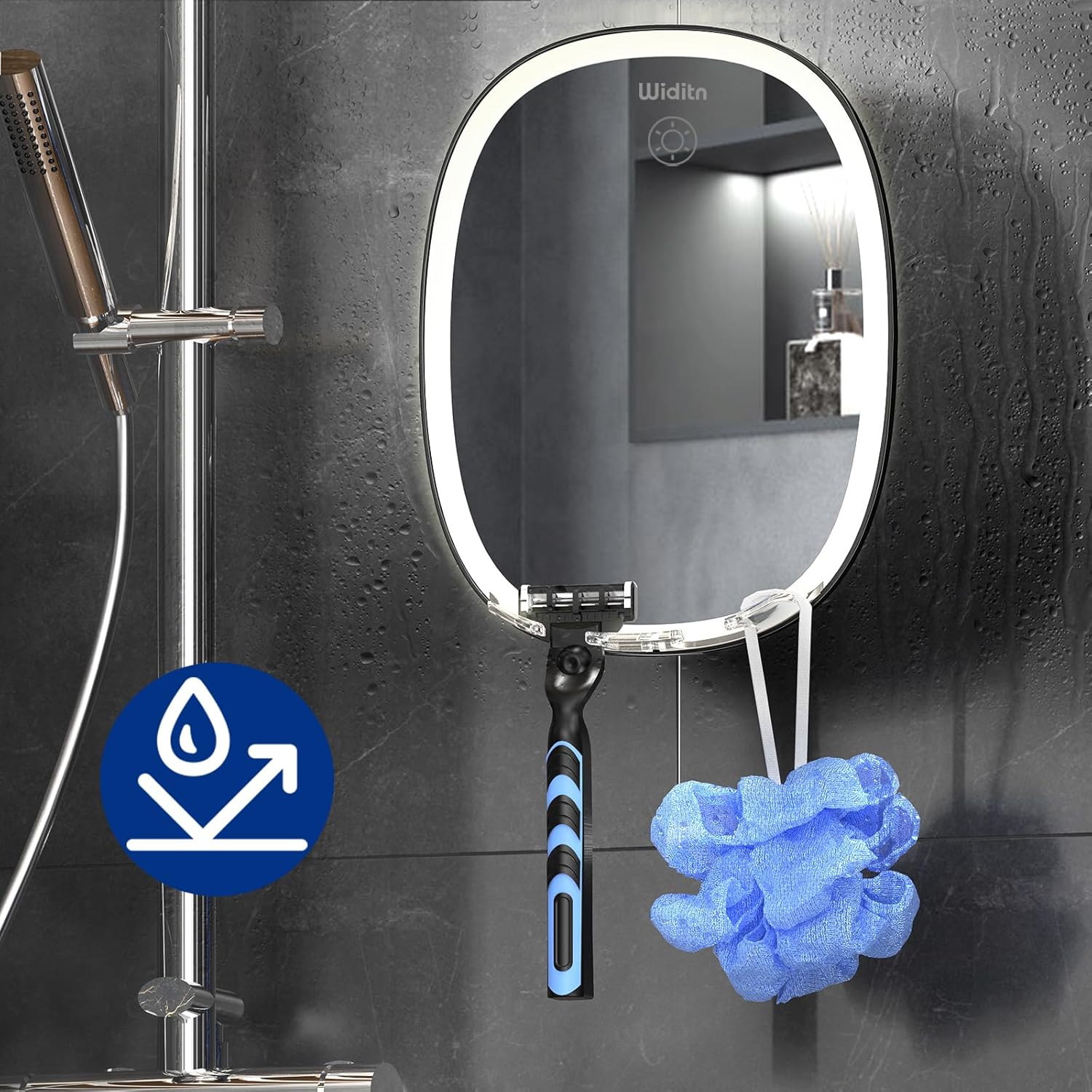 Fog-Free Shave in the Shower