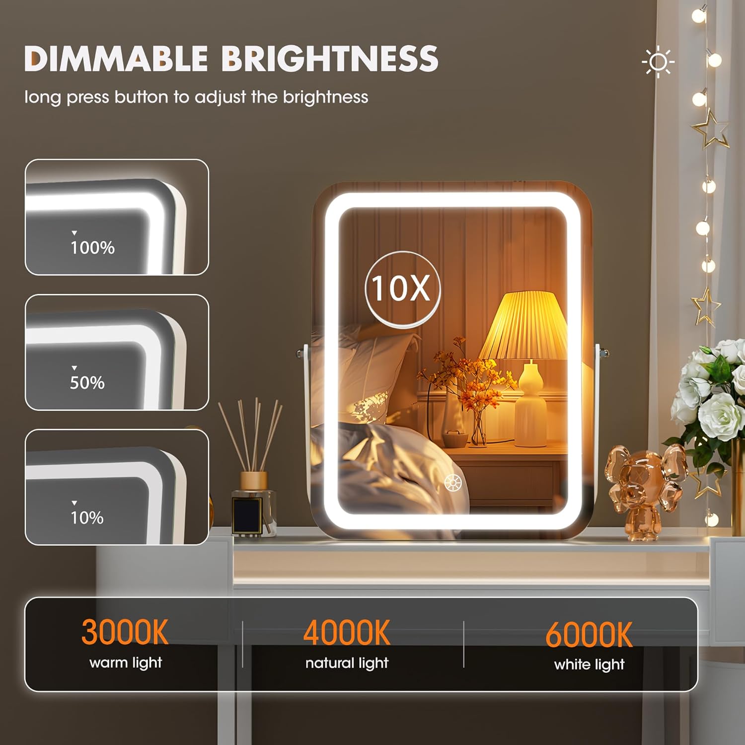 StylishLED Vanity Mirror