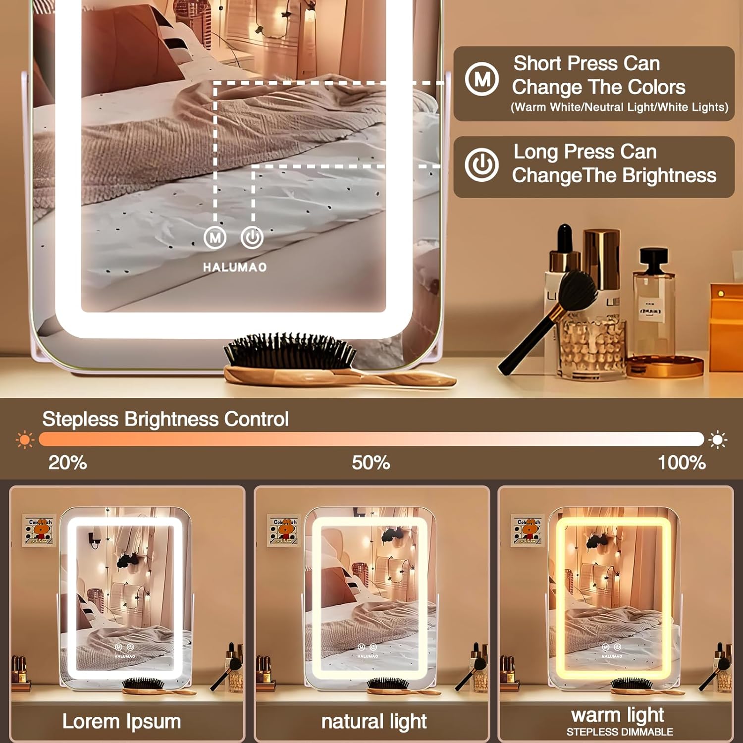 Vanity Mirror with Lights