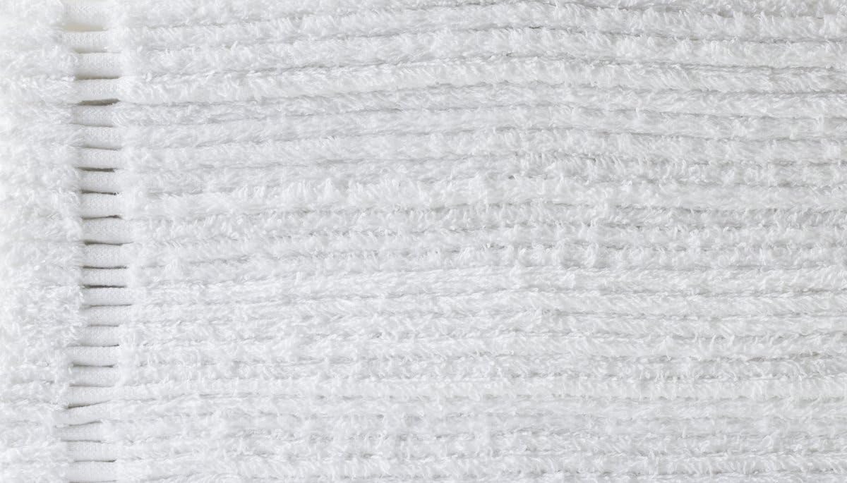 12x12 White Washcloth Set Premium 100 Cotton Soft and Absorbent
