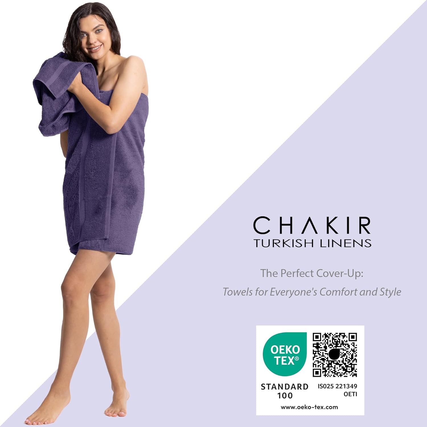 Chakir Turkish Linens - Premium 100 Cotton Bath Sheets