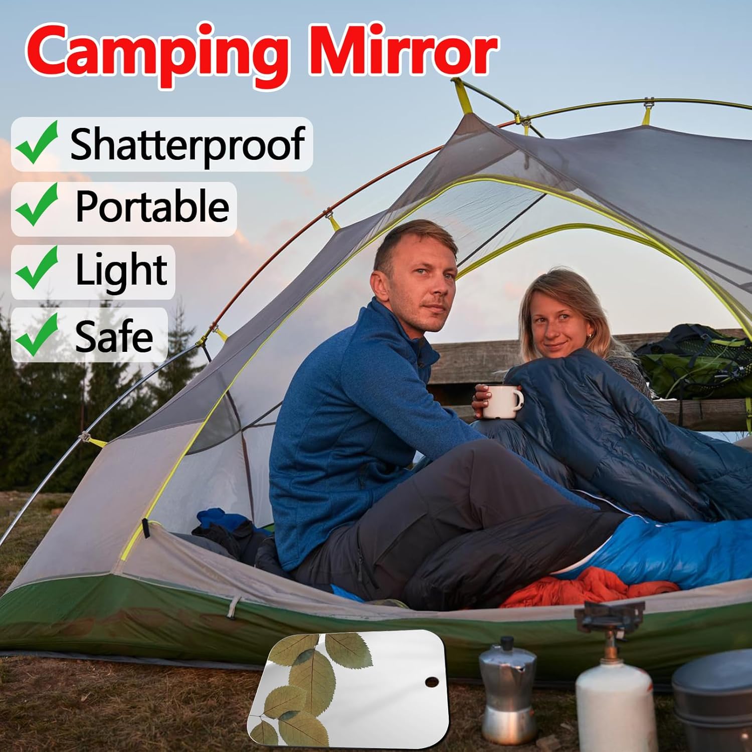 Shatterproof Shower Mirror