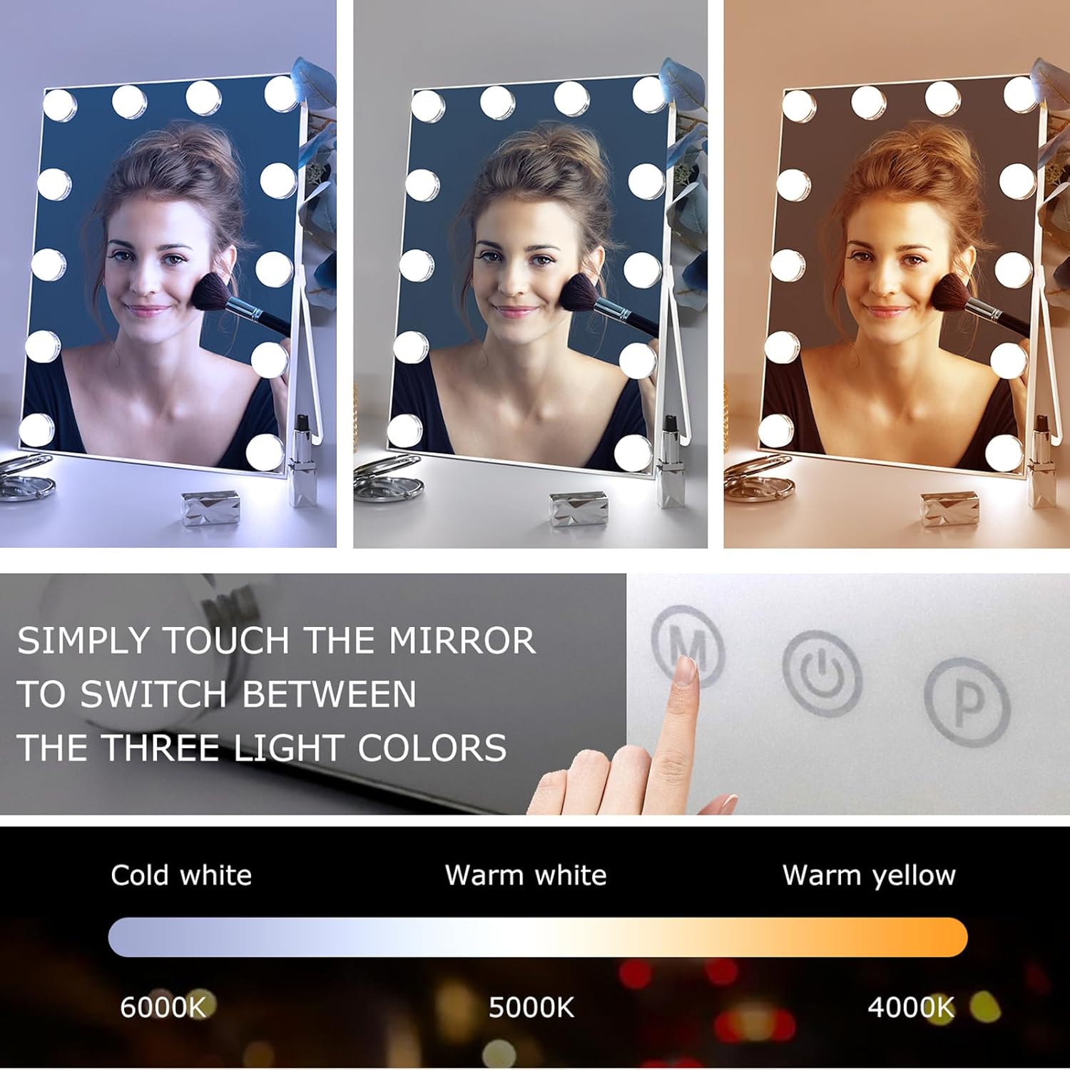 Paton Beauty Vanity Mirror with Lights