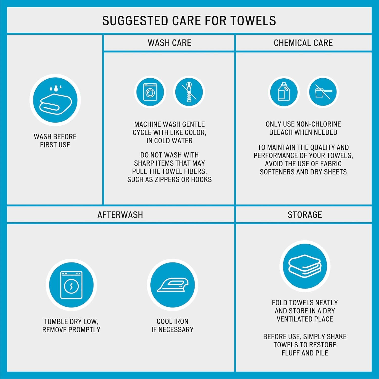 Luxurious Soft Bath Towels Set