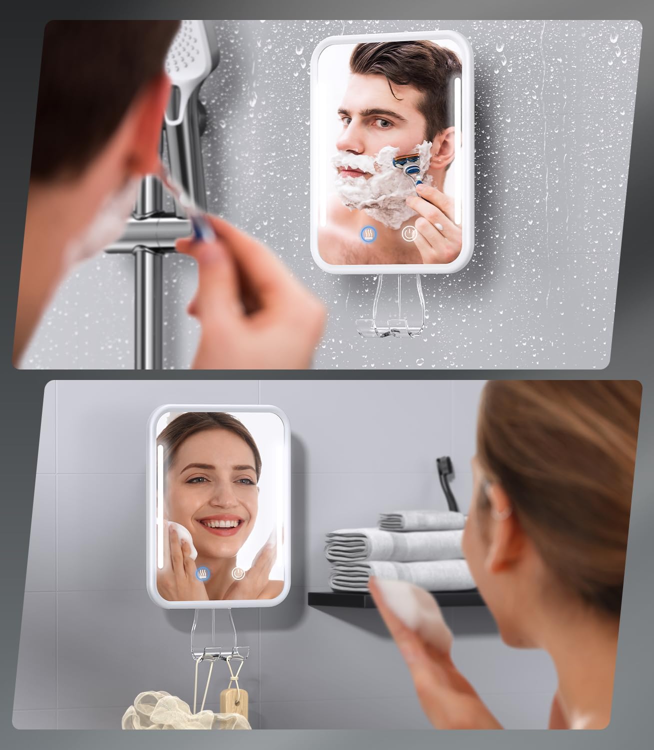 Gospire Heated Shower Mirror