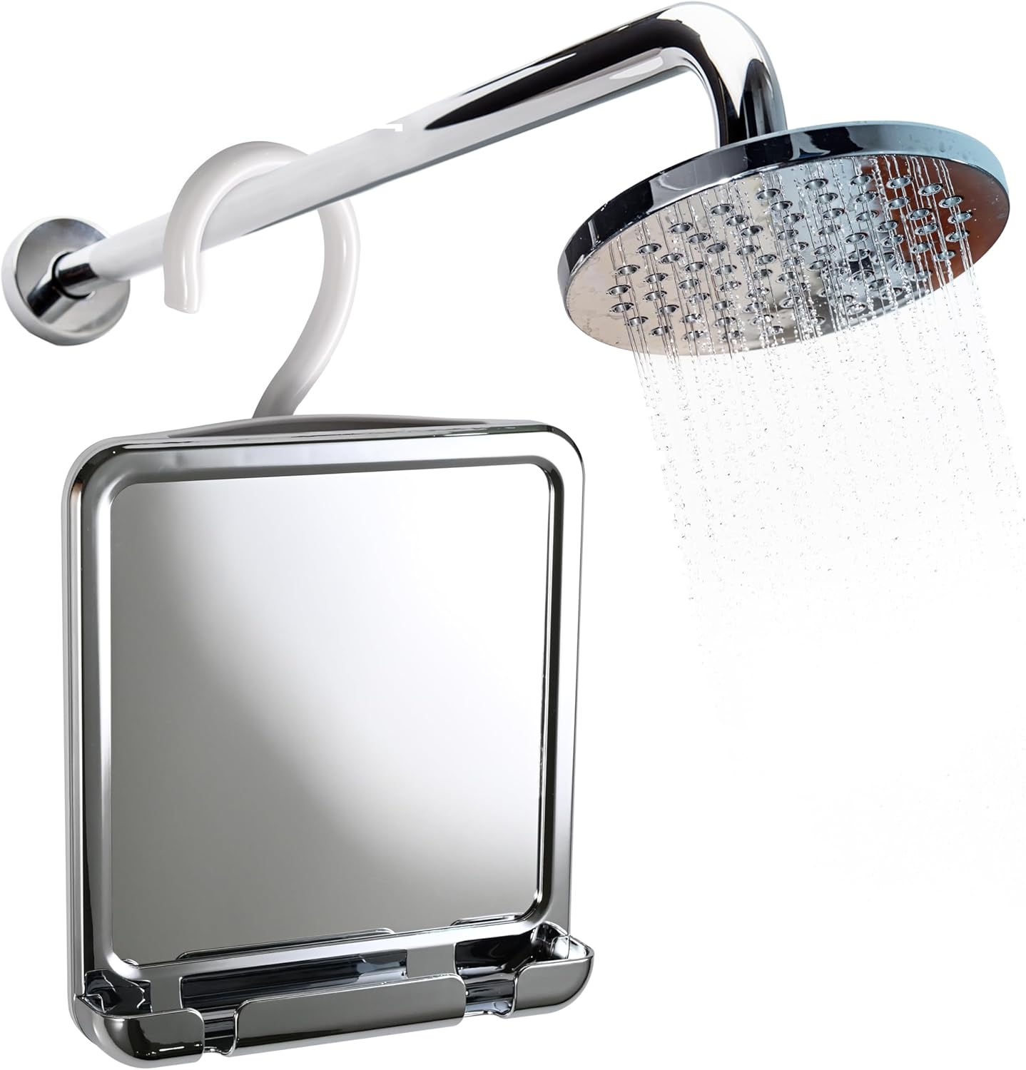 MirrorVana Fogless Shower Mirror Real Glass No Fog Perfect Shave