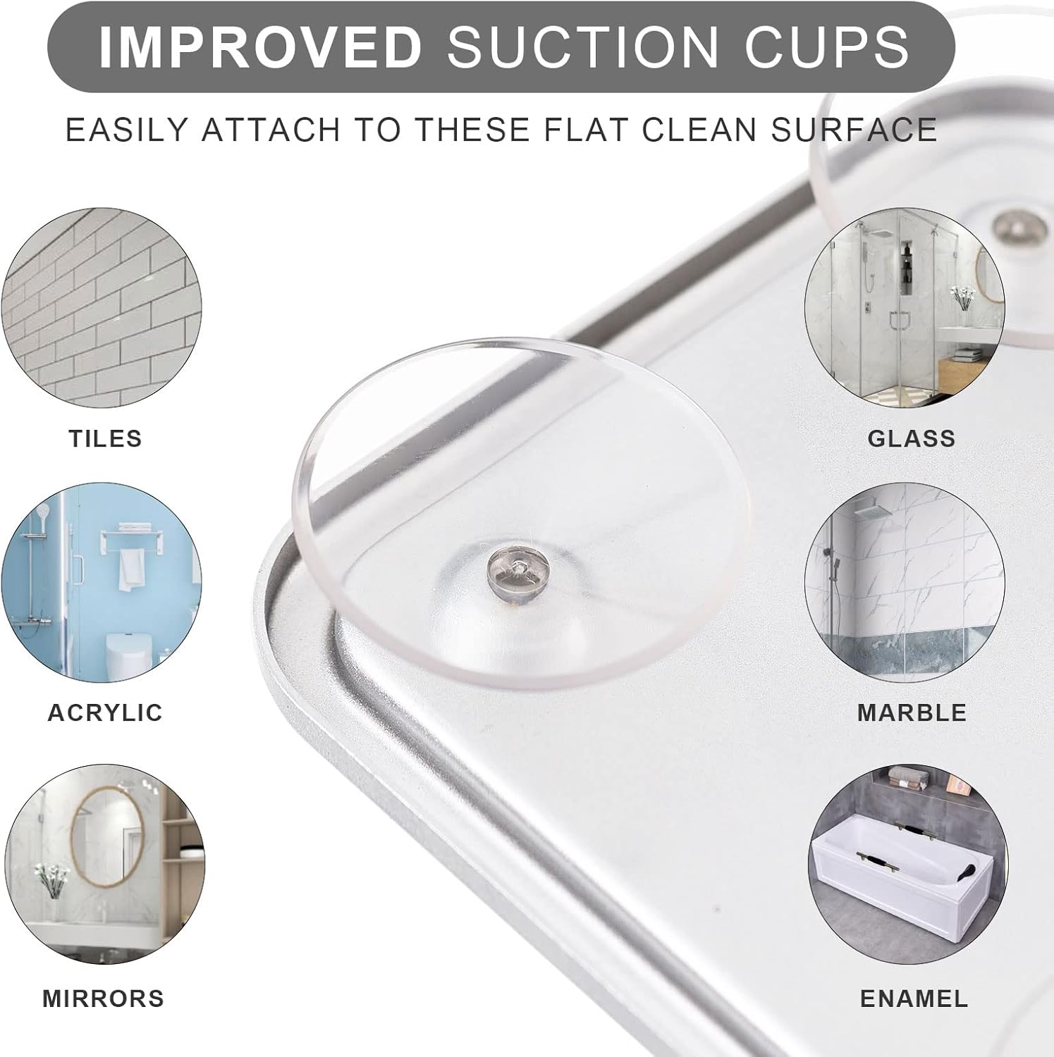 Ettori Shower Mirror Fogless