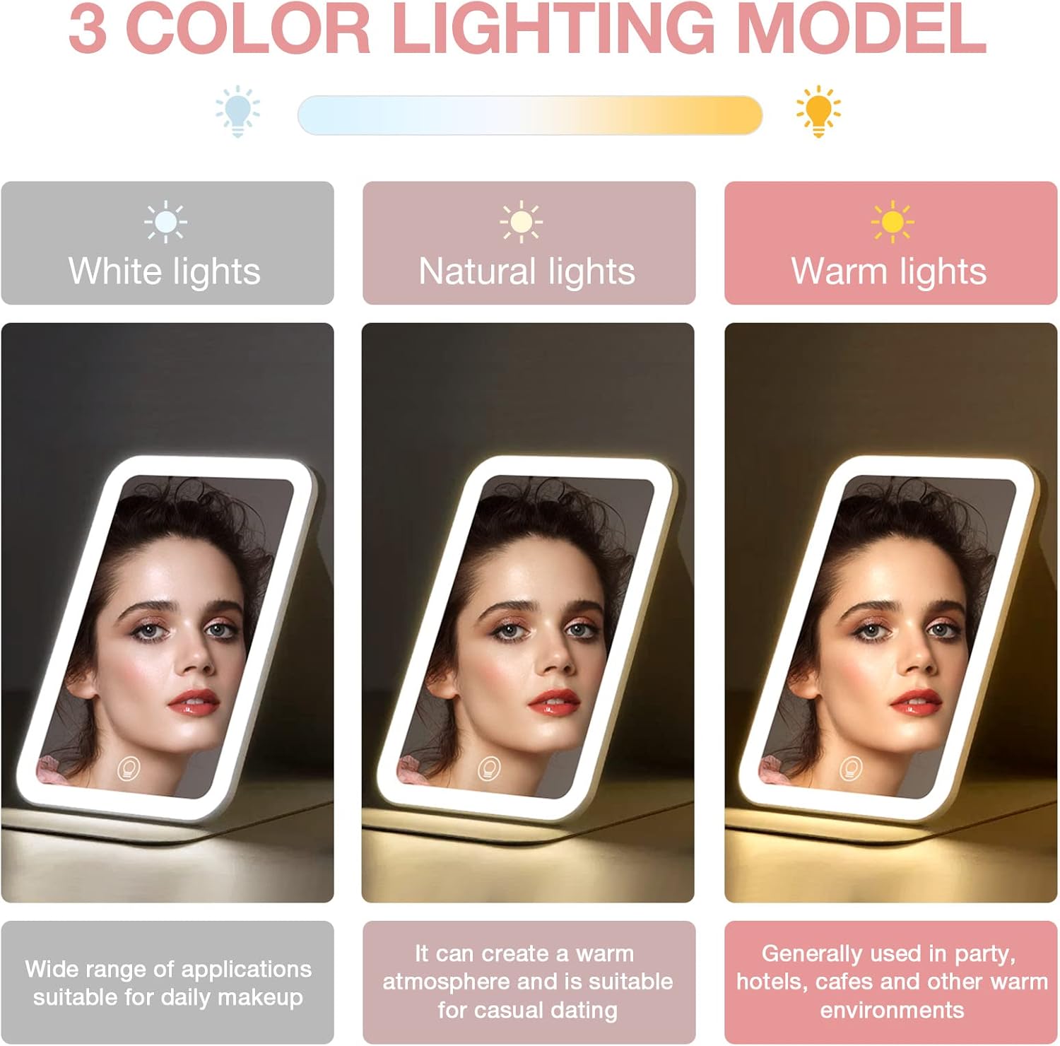 Kintion Travel Makeup Mirror