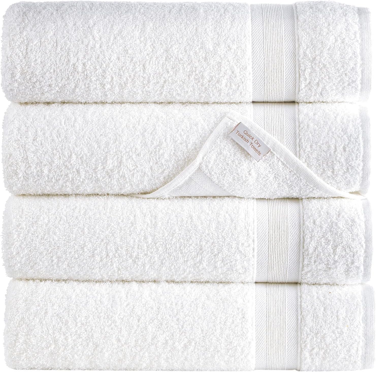 Quick-Dry 27x54 Cotton Towels Set