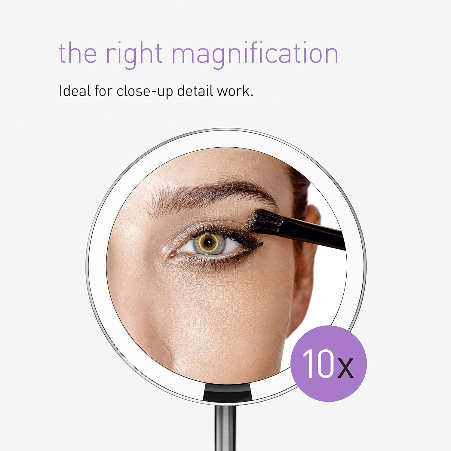 Experience Precision Beauty - SimpleHuman Sensor Mirror