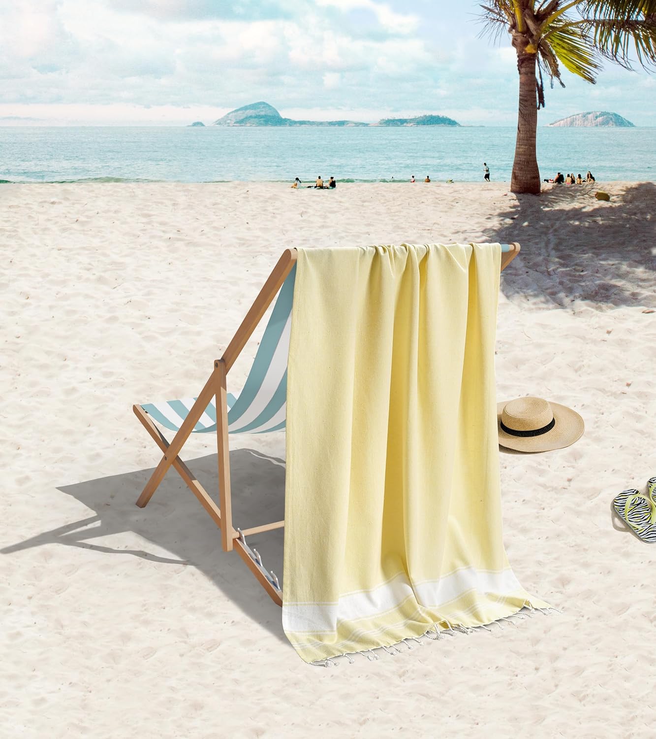 6-Piece Beach Pool Towels