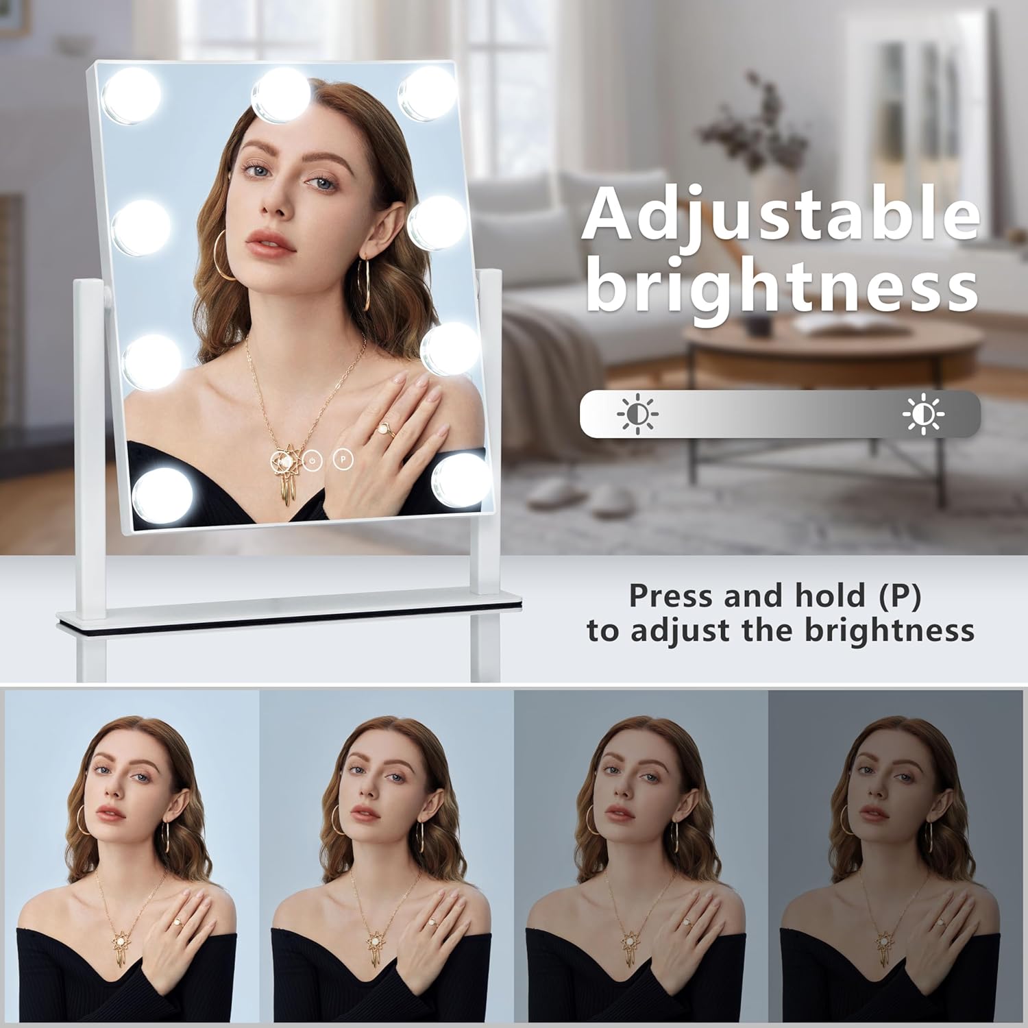 Lighted Vanity Mirror
