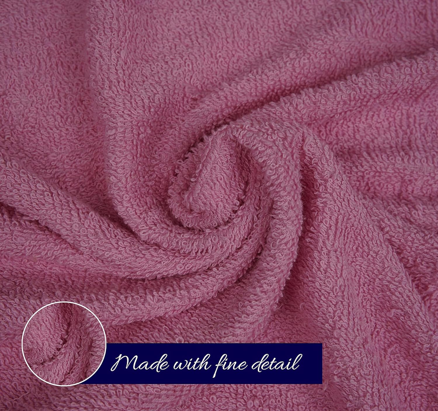 Zuberia 7-Pack Luxurious 30x54 Cotton Bath Towels Soft Durable