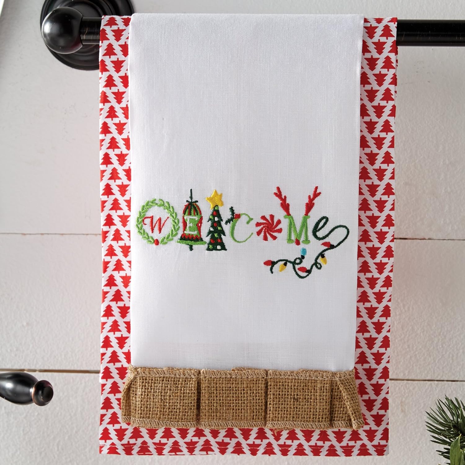 Mud Pie Welcome Towels