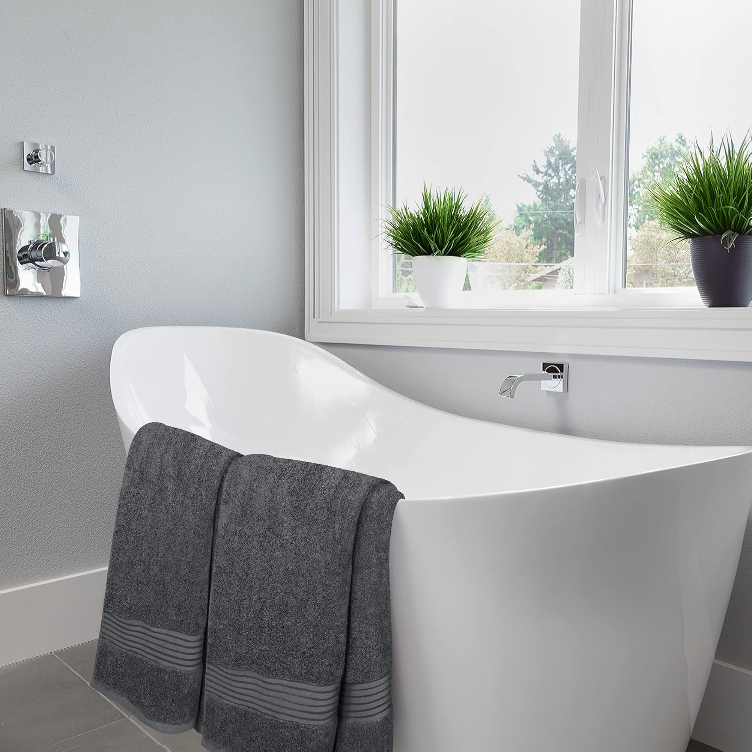 Utopia Bath Towels Set 4-Pack