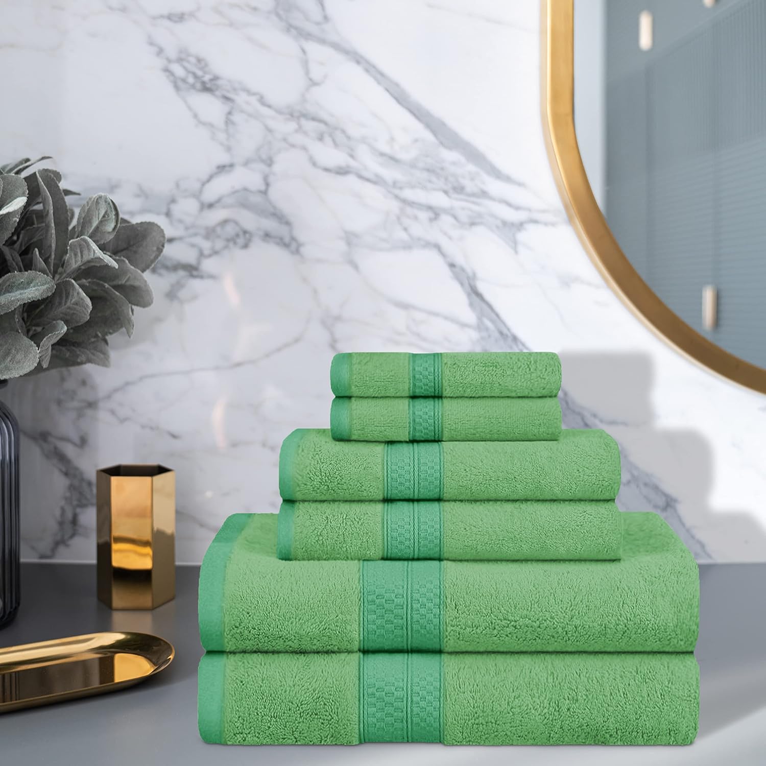 Superior 6-Piece Bath Towel Set