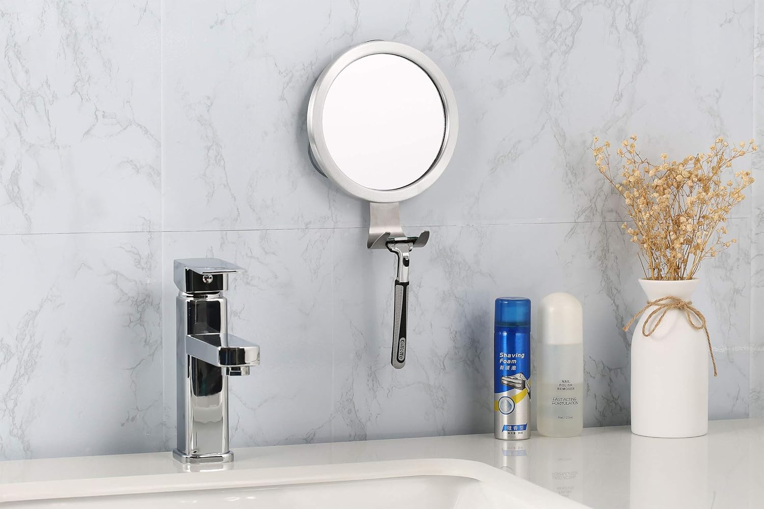 Ettori Shower Mirror for Easy Shaving