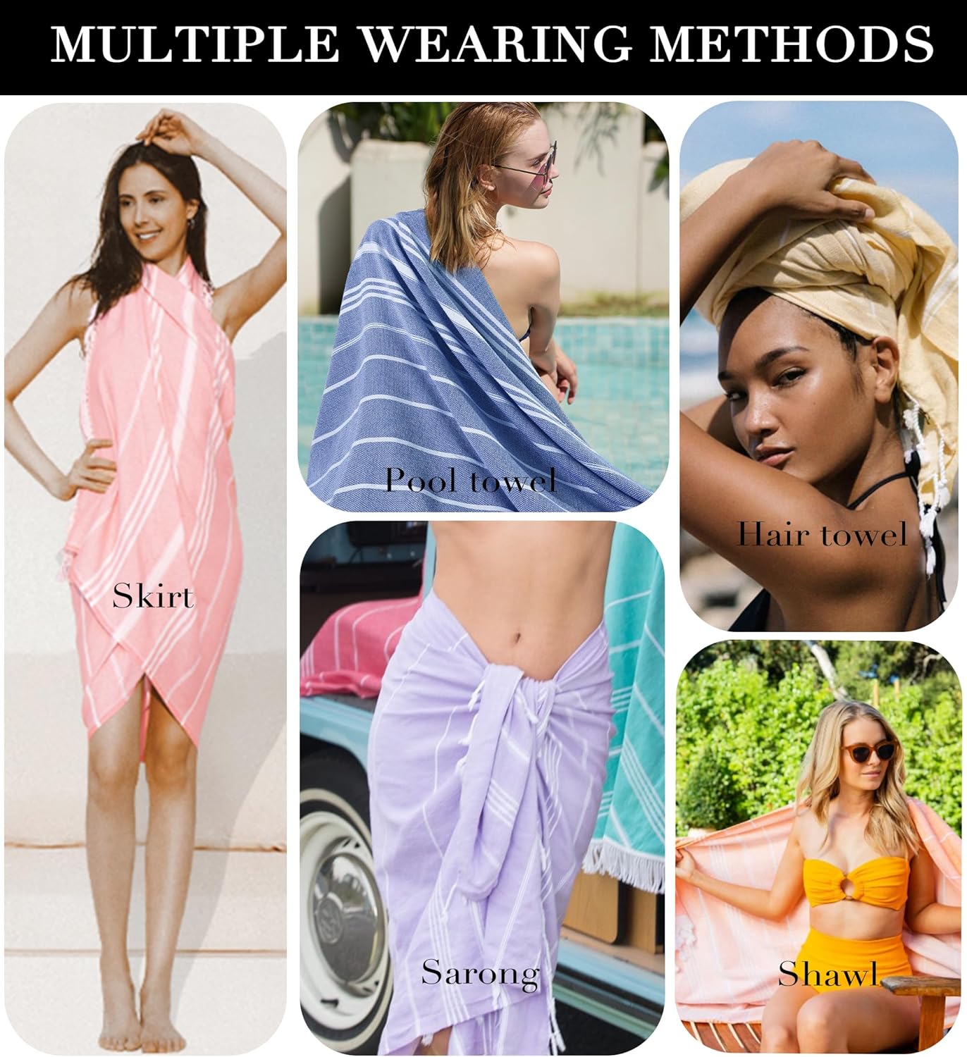 High-Quality Turkish Beach Towels