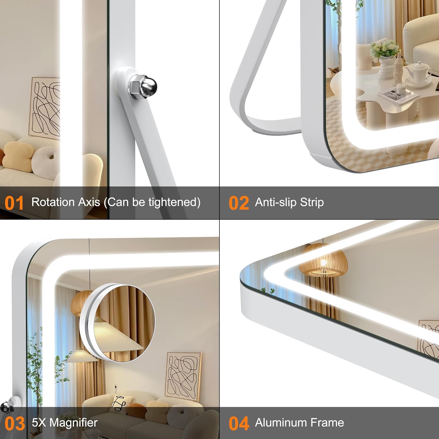 StylishLED Vanity Mirror