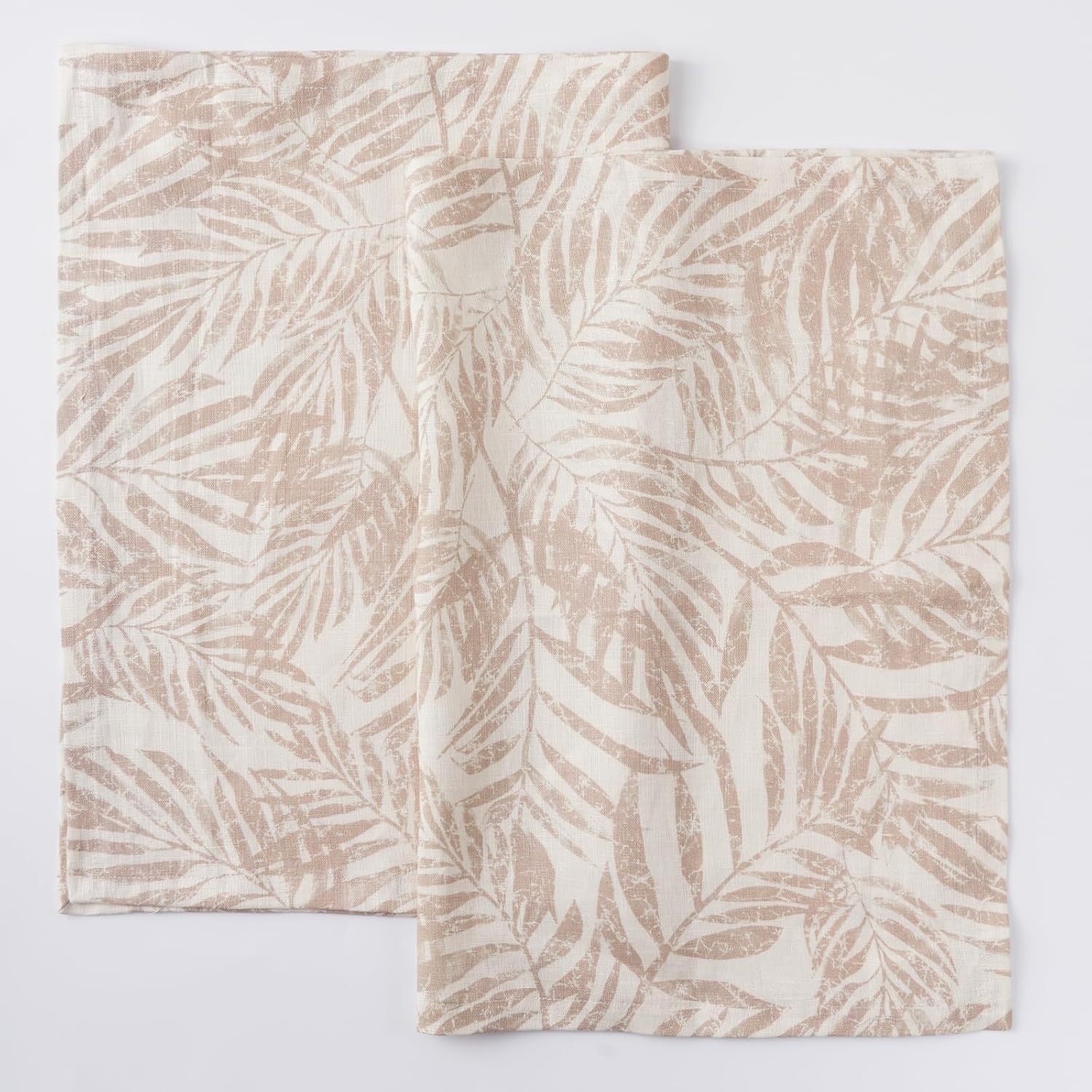 Get 2 Pure Linen Kitchen Towels Set
