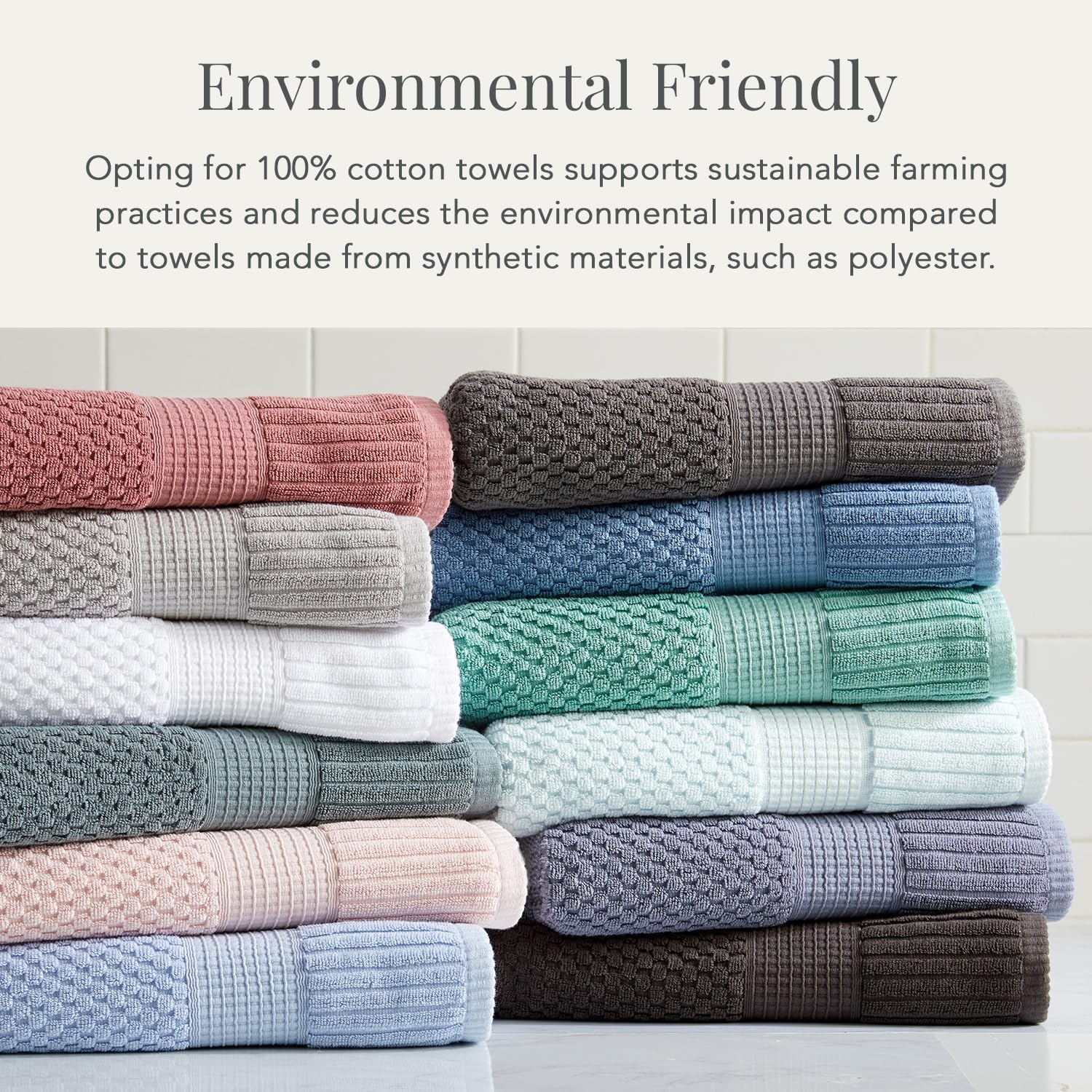 NY Loft 100 Cotton Bath Towels Set