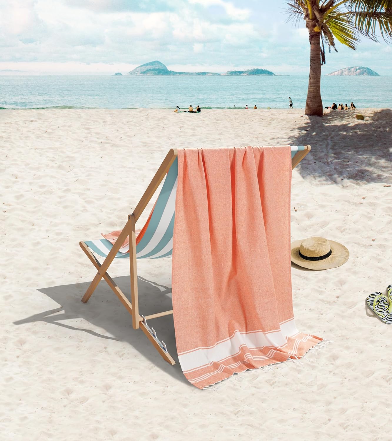 6-Piece Beach Pool Towels
