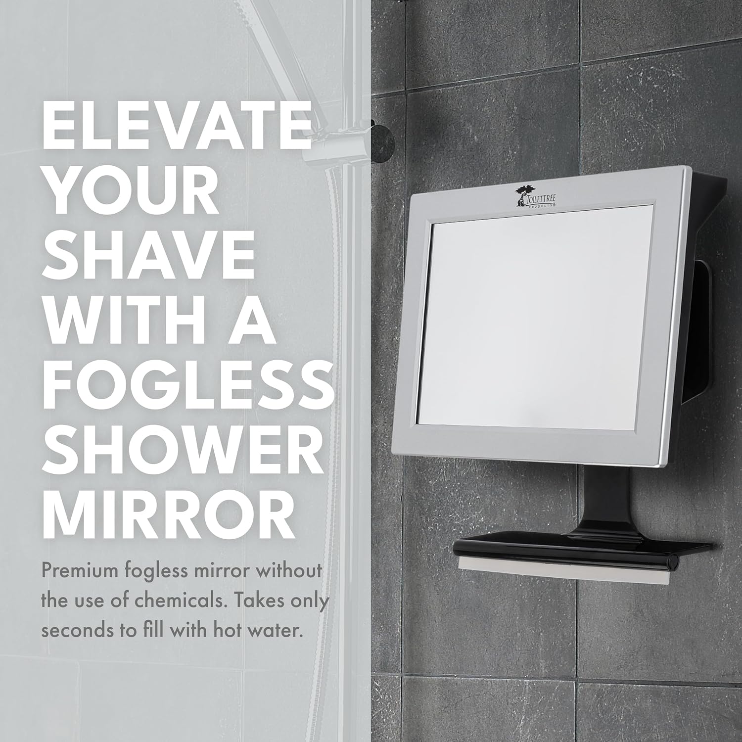 Fog-Free Bathroom Mirror