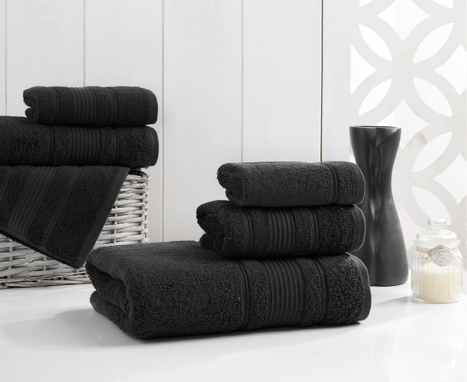 Ephesos Monogrammed Washcloth Set
