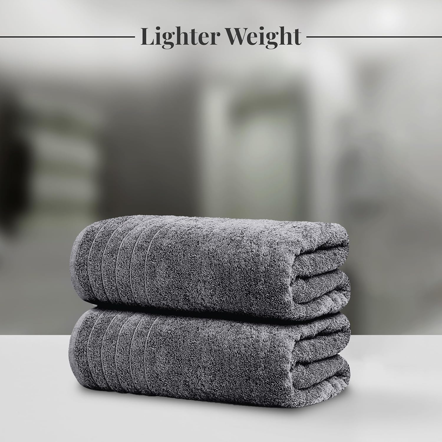 Tens Towels vs 2-Piece Extra Large Bath Sheet Set